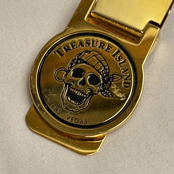 Vintage 90’s Money Clip- Treasure Island Las Vegas - Picture 2 of 8